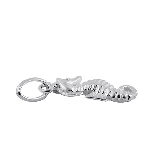 Sterling Silver Seahorse Pendant