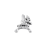 Sterling Silver Reindeer Pendant