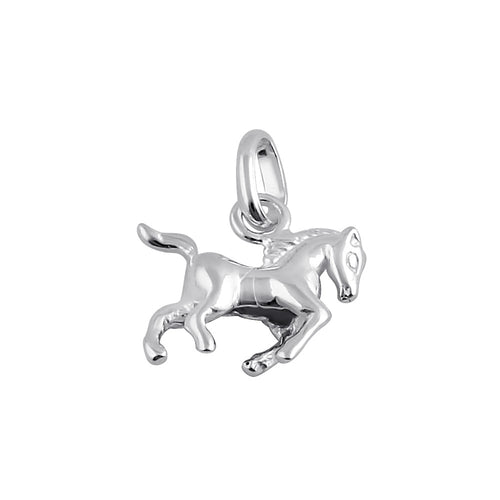 Sterling Silver Horse Pendant