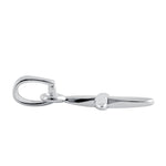 Sterling Silver Plain Rounded Cross Pendant