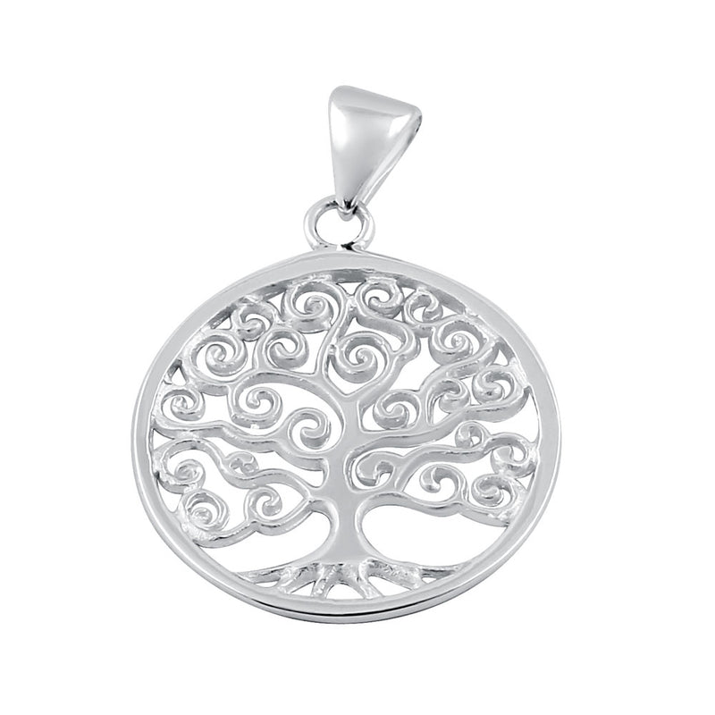 Sterling Silver Tree of Life Pendant