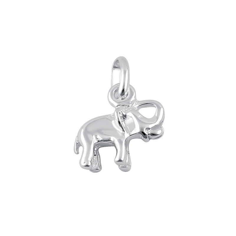 Sterling Silver Elephant Pendant