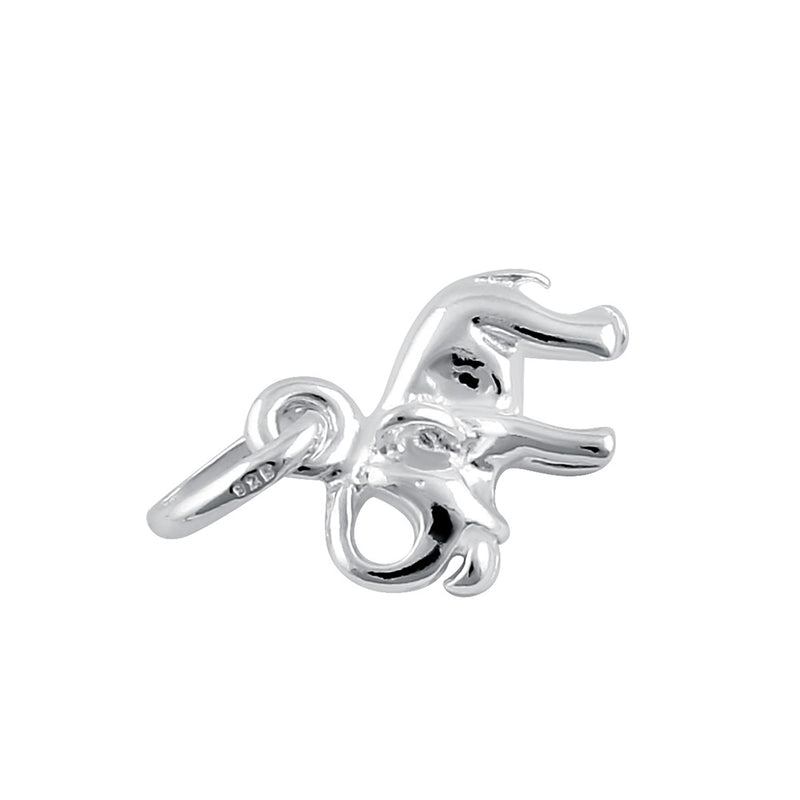 Sterling Silver Elephant Pendant