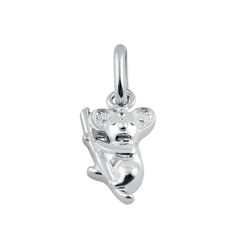 Sterling Silver Small Koala Pendant