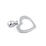 Sterling Silver Sweet Heart Pendant