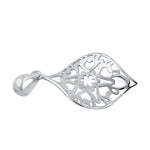 Sterling Silver Leaf Star Pendant