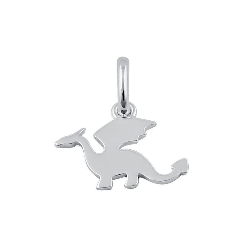 Sterling Silver Dragon Pendant