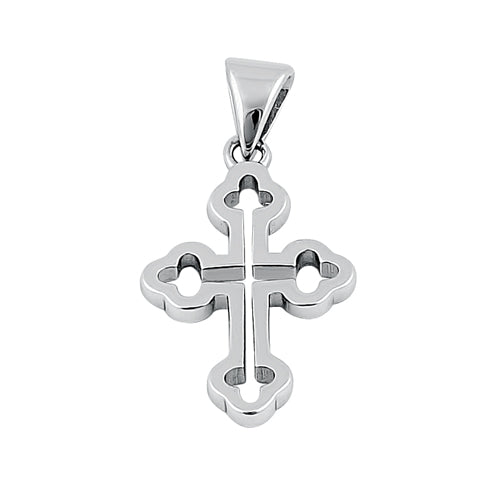 Sterling Silver Antique Cross Pendant