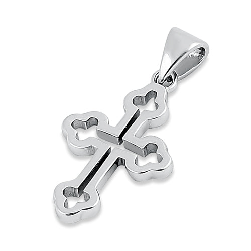 Sterling Silver Antique Cross Pendant