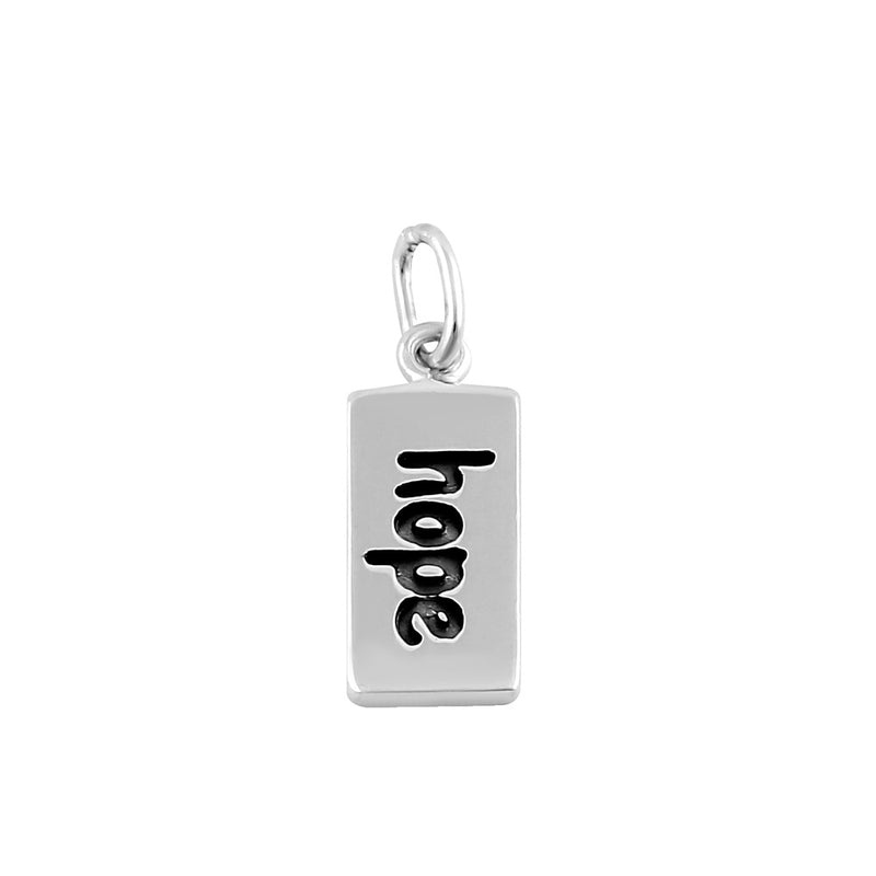 Sterling Silver "hope" Pendant