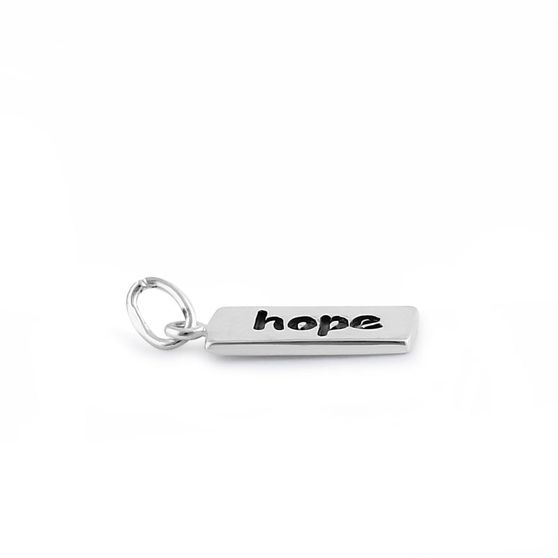 Sterling Silver "hope" Pendant