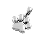 Sterling Silver Paw Pendant