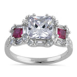 Sterling Silver CZ Ring