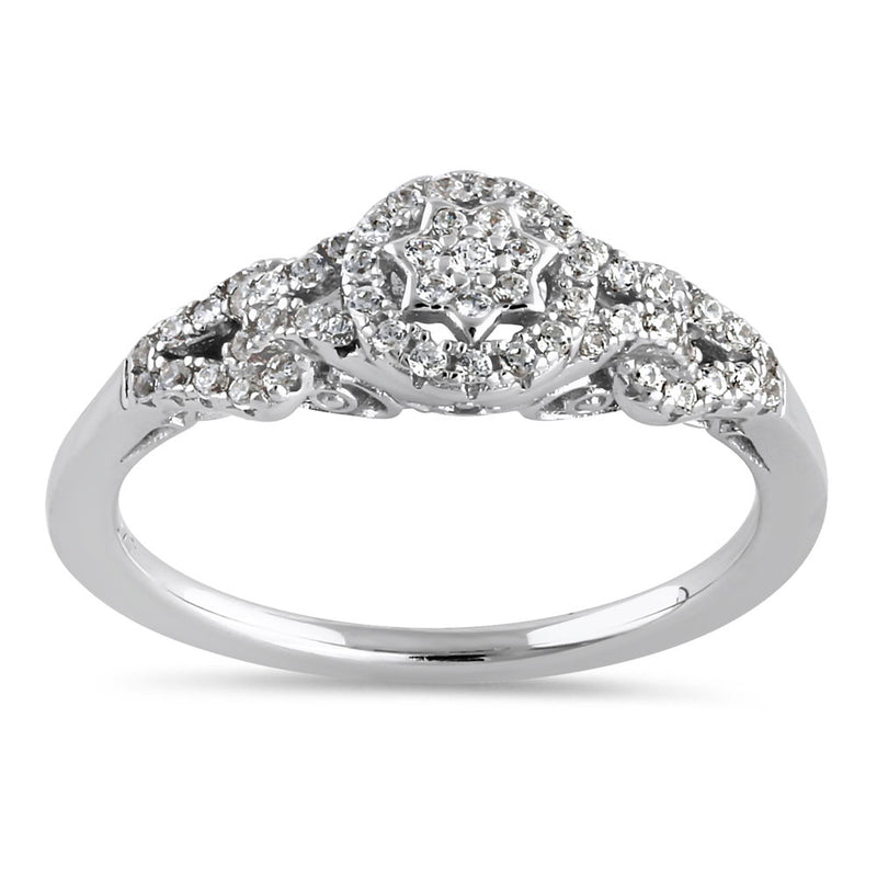 Sterling Silver CZ Ring