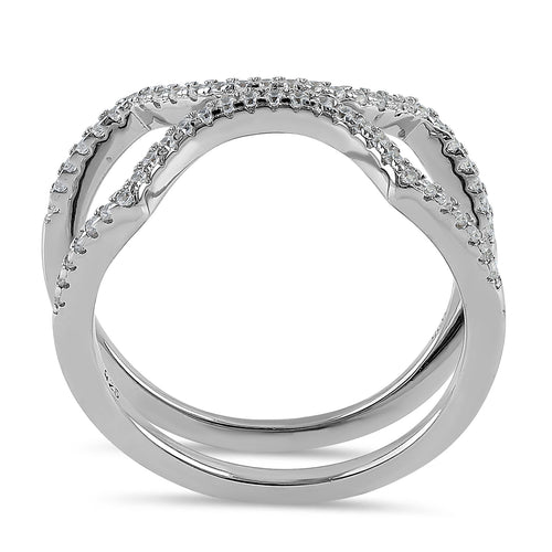 Sterling Silver Unique Stackable Rings