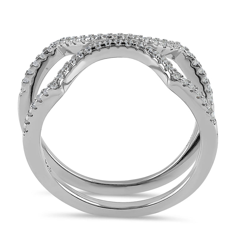 Sterling Silver Unique Stackable Rings