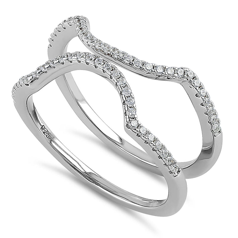 Sterling Silver Unique Stackable Rings