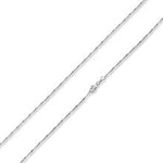 Sterling Silver Twisted Serpentine Chain 1.4MM