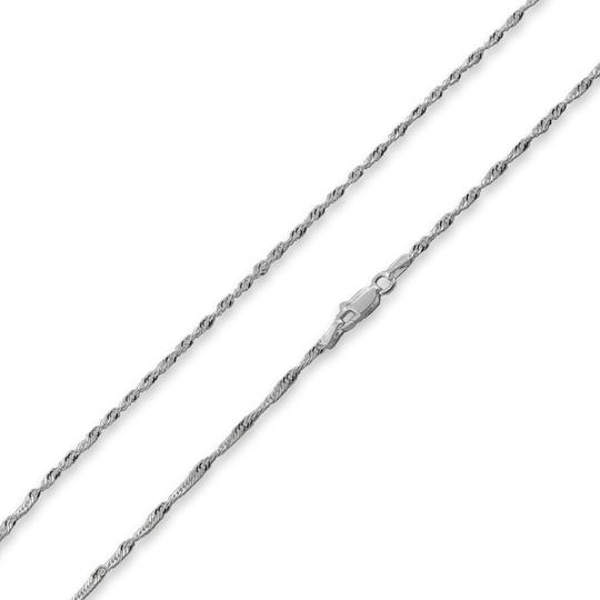 Sterling Silver Singapore Chain 2.5MM