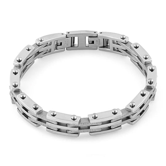 Stainless Steel Hinged Bracelet