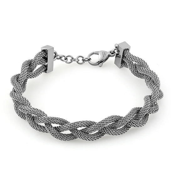 Stainless Steel Braided Mesh Bracelet