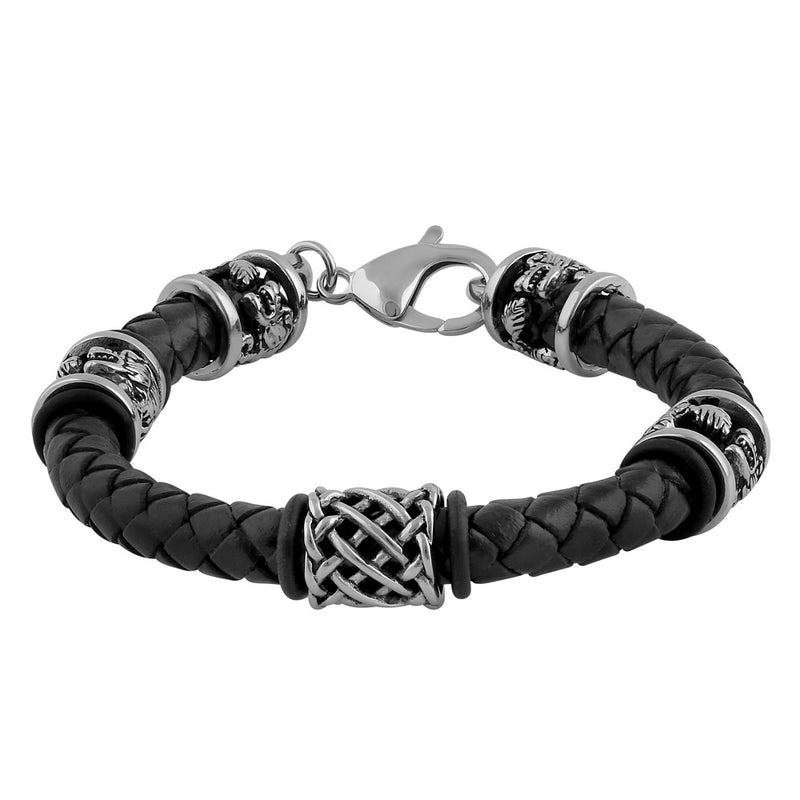 Stainless Steel Viking Bracelet
