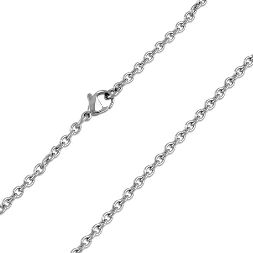 Stainless Steel Cable Chain Necklace 3.0MM