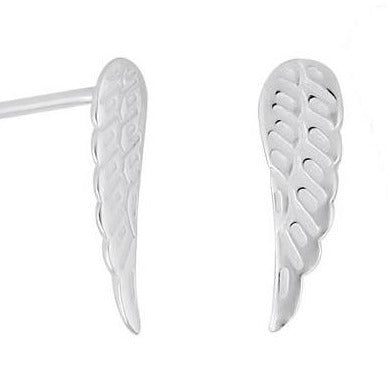 Silver Wing Earrings