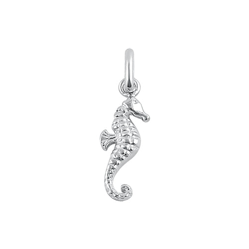 Sterling Silver Sea Horse Pendant