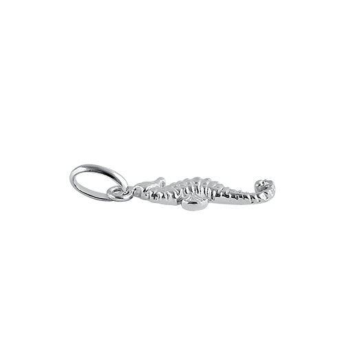 Sterling Silver Sea Horse Pendant