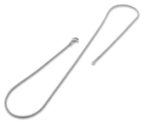Sterling Silver Box Chain 1.1mm