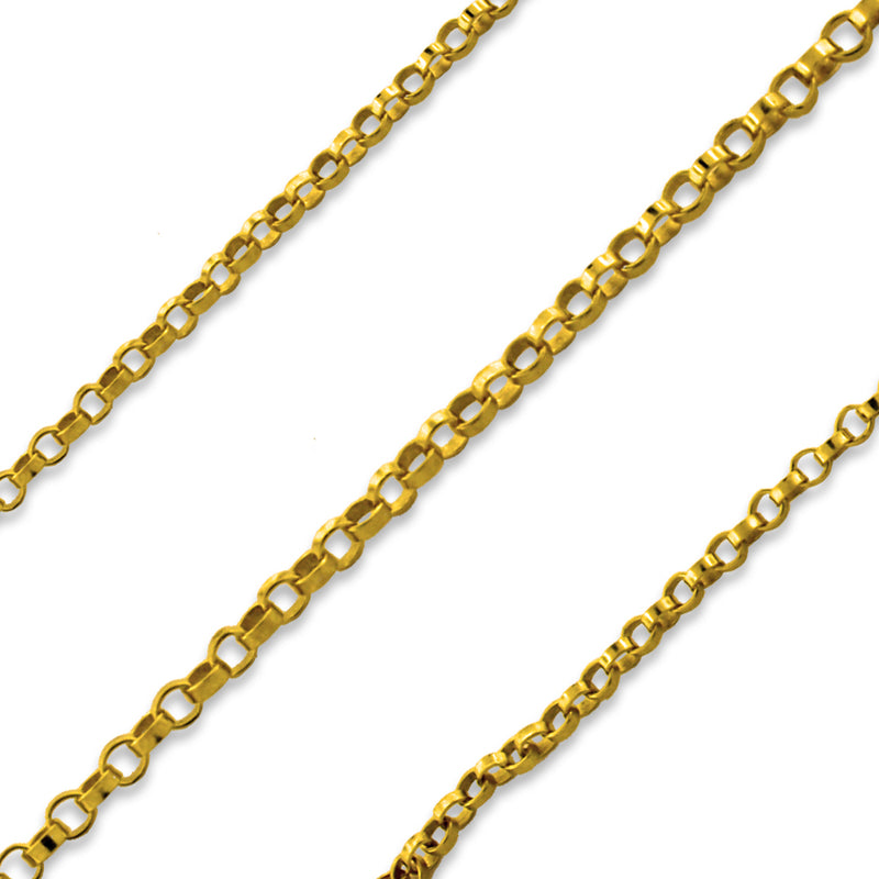 Gold Filled Small Rolo Chain 1.1mm (sold by the foot)
