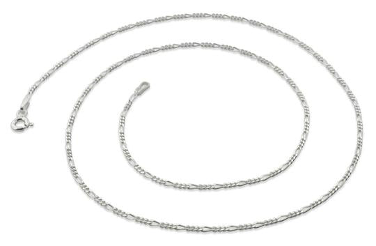 Sterling Silver Figaro Chain 1.4mm