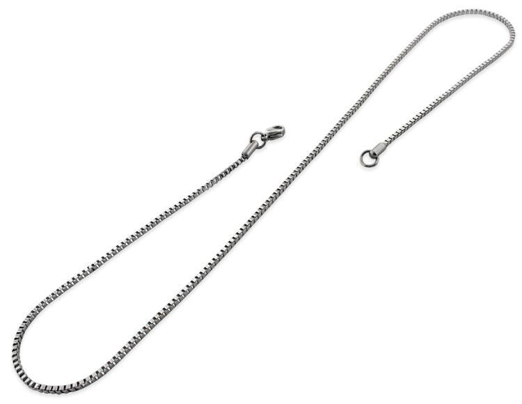 Stainless Steel 30" Box Chain Necklace 1.9 MM