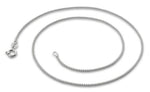 Sterling Silver Box Chain 1mm