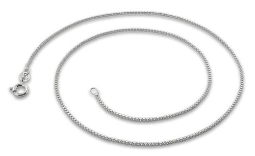 Sterling Silver Box Chain 1mm