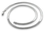 Rhodium Sterling Silver Magic Herringbone Chain 3.3MM