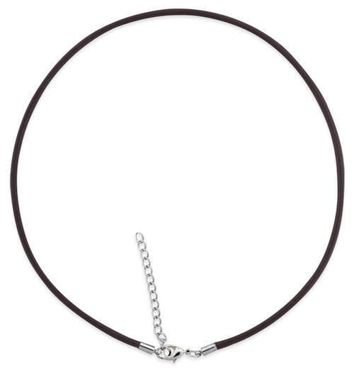 3.0mm Brown Leather Cord w/ Adjustable Clasp