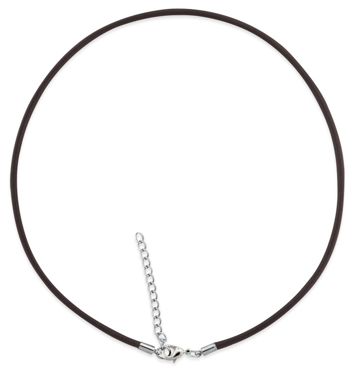 3.0mm Brown Leather Cord w/ Adjustable Clasp