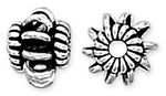 Sterling Silver Bali Style Bead 6.5mm