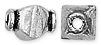 Sterling Silver Bali Style Bead 8.5mm - Pack of 2