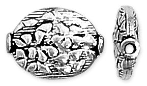 Sterling Silver Bali Style Pattern Bead 16mm