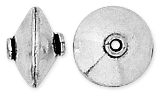 Sterling Silver Bali Style Plain Bead 13mm