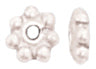 Sterling Silver Bali Style Small Flower Spacer 5mm - Pack of 4