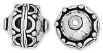 Sterling Silver Bali Style Top Bead 11mm