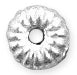 Sterling Silver Belly Roundel Corrugate 5mm - PACK OF 10