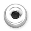 Sterling Silver Bright Roundel 7mm - PACK OF 6