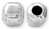 Sterling Silver Cube Beads 2.5x3mm - PACK OF 12