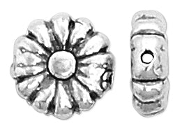 Sterling Silver Fancy Gerbera Bead