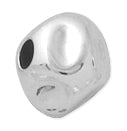 Sterling Silver Nugget Bead 8mm - PACK OF 6